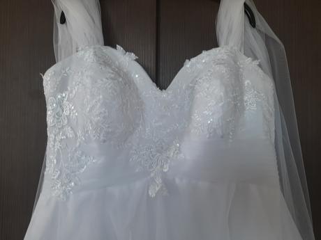Nové svatební šaty - vel. 46-48 - Obrázok č. 1