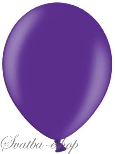 Balónek pastelový ø 27 cm fialový - Obrázok č. 1