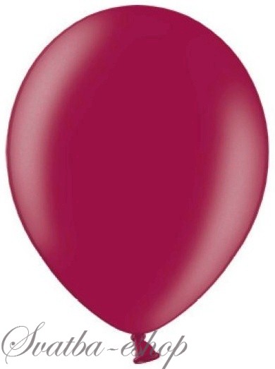 Balónek pastelový ø 27 cm burgundy - Obrázok č. 1