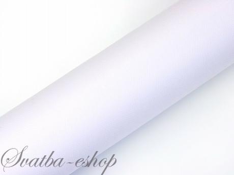 Tyl 30 cm x 9 m bílý - Obrázok č. 1