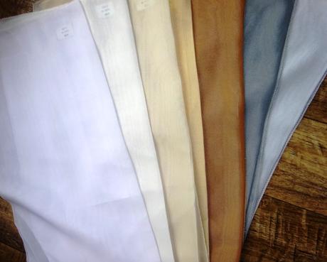 voálovina 7barevná pastelová 7x118x 70  - Obrázok č. 1