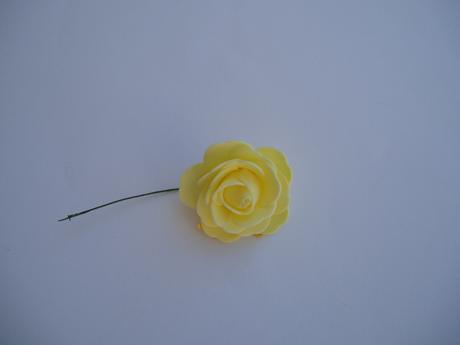 pěnová růže-světle žlutá  - Obrázok č. 1