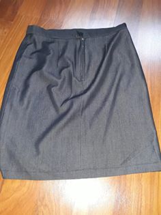 Antracitova sukně vel 36/38 - Obrázok č. 1