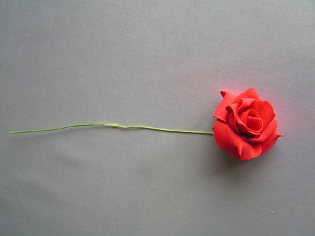 Červené pěnové růže - Obrázok č. 1