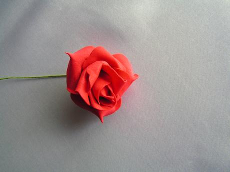 Červené pěnové růže - Obrázok č. 1
