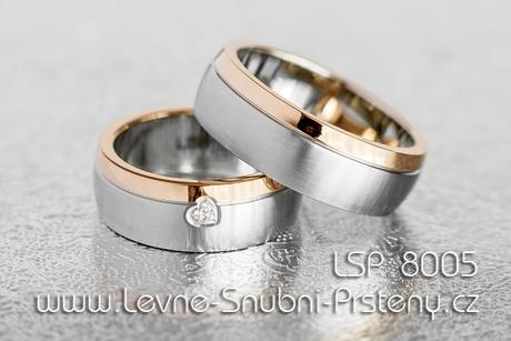 Snubní prsteny LSP 8005 - Obrázok č. 1