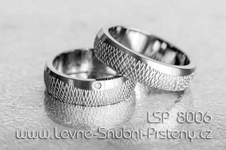 Snubní prsteny LSP 8006 - Obrázok č. 1