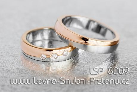 Snubní prsteny LSP 8009 - Obrázok č. 1
