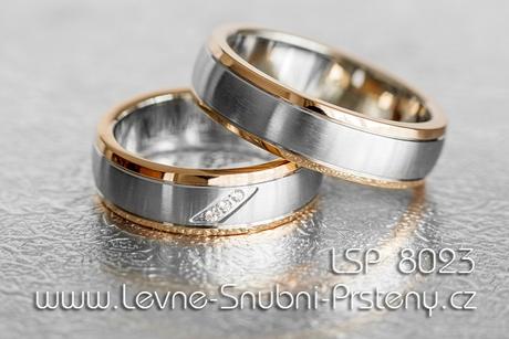 Snubní prsteny LSP 8023 - Obrázok č. 1