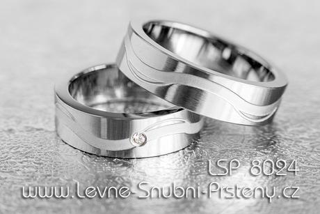 Snubní prsteny LSP 8024 - Obrázok č. 1