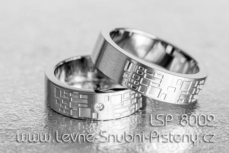 Snubní prsteny LSP 8002 - Obrázok č. 1
