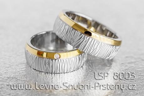 Snubní prsteny LSP 8003 - Obrázok č. 1