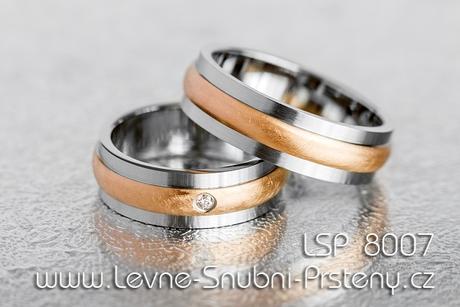 Snubní prsteny LSP 8007 - Obrázok č. 1