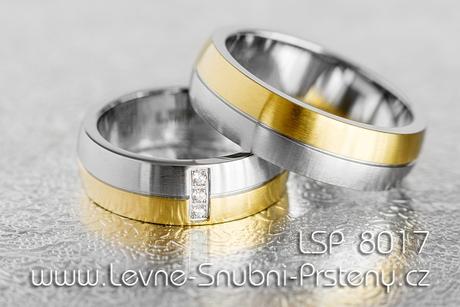 Snubní prsteny LSP 8017 - Obrázok č. 1