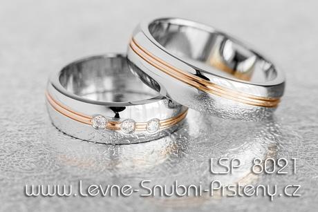 Snubní prsteny LSP 8021 - Obrázok č. 1