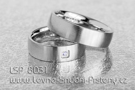 Snubní prsteny LSP 8031 - Obrázok č. 1