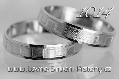 Snubní prsteny LSP 1014b, zlato 14 karátů - Obrázok č. 1