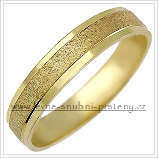 Snubní prsteny LSP 1016 + zirkon, zlato 14 kar. - Obrázok č. 1