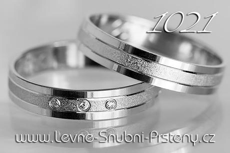 Snubní prsteny LSP 1021bz - bez kamene, zlato 14 k - Obrázok č. 1
