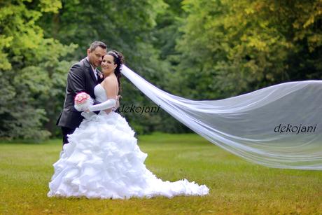  Závoj 3m (jednovrstvý) jemný tyl - Obrázok č. 1