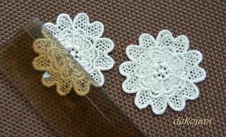 Krajková kytka - Obrázok č. 1