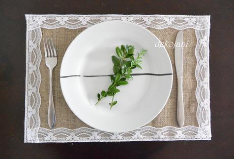 Jutové prostírání - Obrázok č. 1