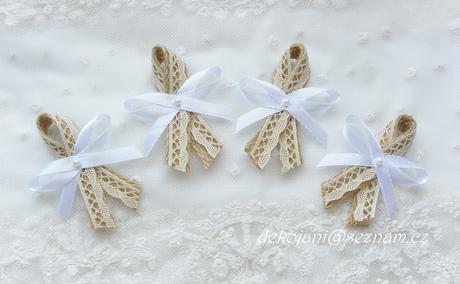 Jutové mašlličky - Obrázok č. 1
