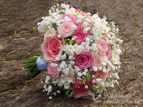 Svatební kytice Light Pink - Obrázok č. 1