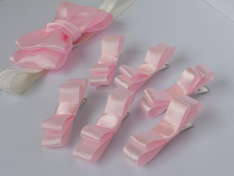 Růžová sponečka do vlasů - Obrázok č. 1
