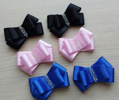 Klipy na boty pro nevěstu s ČERNOU mašličkou - Obrázok č. 1