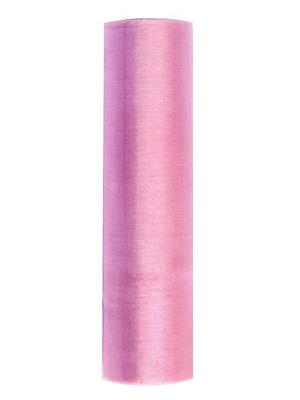 Organza 16 cm x 9 m růžová s lila odstínem - Obrázok č. 1