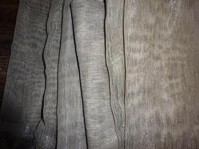 šedohnědá leská lehká dekoračka 50x600+55x450 cm - Obrázok č. 1