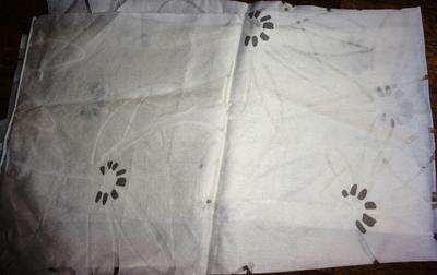 smetanová dekorační tenká 115 x 113 cm - Obrázok č. 1