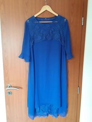 Společenské šaty modré  - Obrázok č. 1