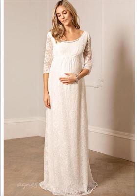Těhotenské svatební šaty Tiffany Rose - Freya - Obrázok č. 1