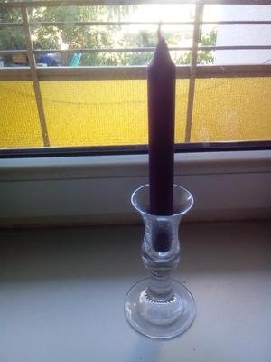  Fialové svíčky - Obrázok č. 1