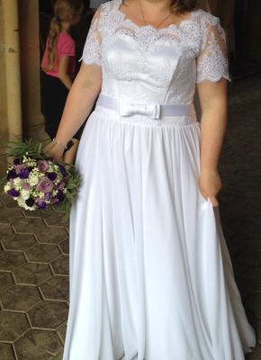 svatební šaty v ideálním stavu - Obrázok č. 1