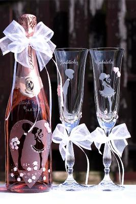Láhev růžového šampaňského Bohemia sekt - Obrázok č. 1