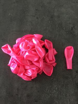 Balonky růžové latexové nepoužité - Obrázok č. 1