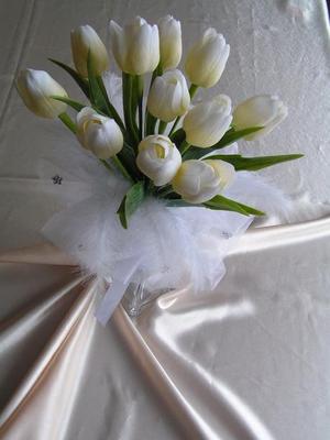 Neživá kytice z tulipánů - Obrázok č. 1
