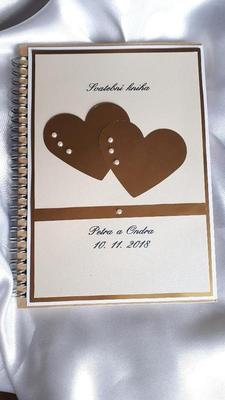 Svatební kniha - kniha hostů - Obrázok č. 1