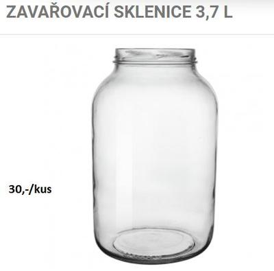 Zavařovací sklenice 3,7 l - Obrázok č. 1