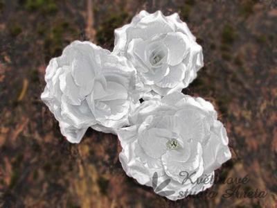 Květ růže stříbrný - Obrázok č. 1