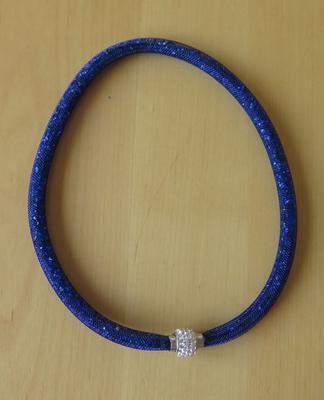 nenošený náhrdelník - modrý - Obrázok č. 1