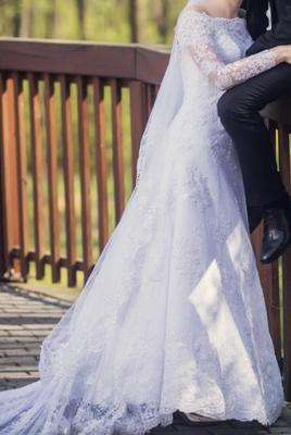 Krajkové svatební šaty - Obrázok č. 1