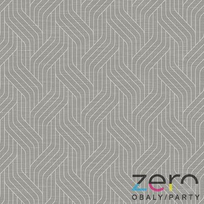 Ubrousky 40 x 40 cm "Dunisoft" 60 ks - tm. šedá se vzorem - Obrázok č. 1