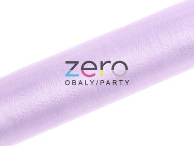 Organza 16 cm x 9 m - sv. levandule - Obrázok č. 1