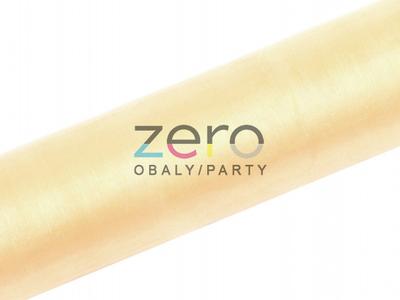 Organza 16 cm x 9 m - krémová - Obrázok č. 1