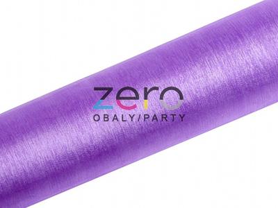 Organza 16 cm x 9 m - sv. fialová - Obrázok č. 1