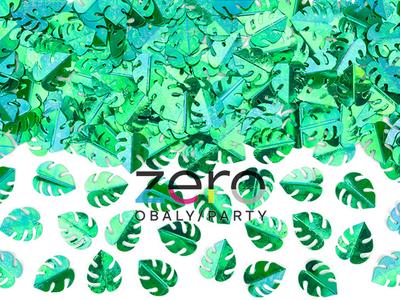 Konfety 15 g "Aloha" - zelené - Obrázok č. 1